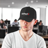 Baseball Cap with embroidered logo Black